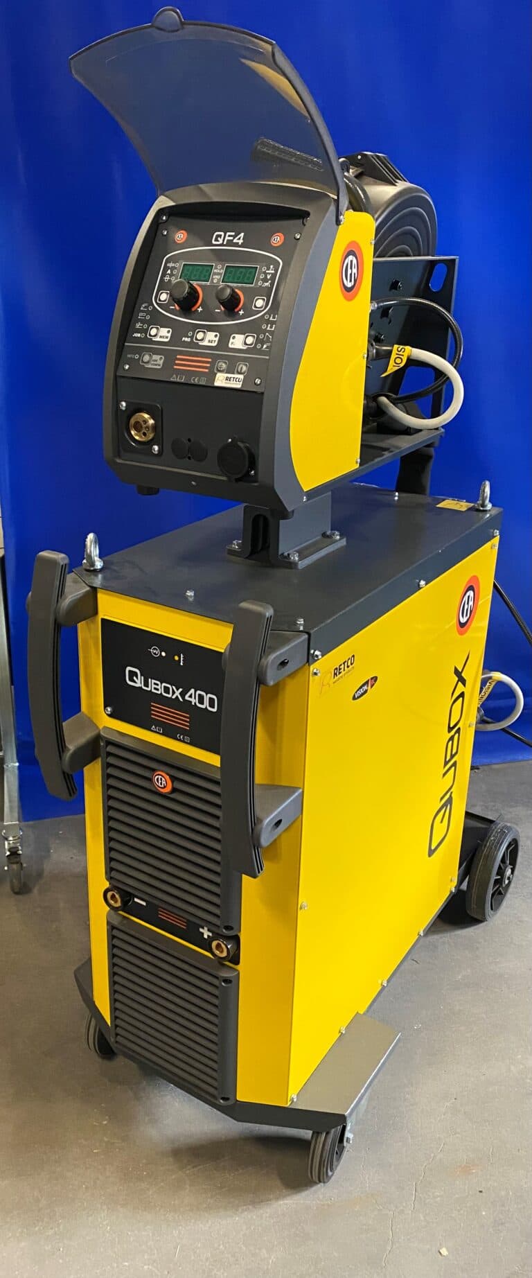 MIG/MAG/hitsauskone Q400 (esittelykäytöstä)